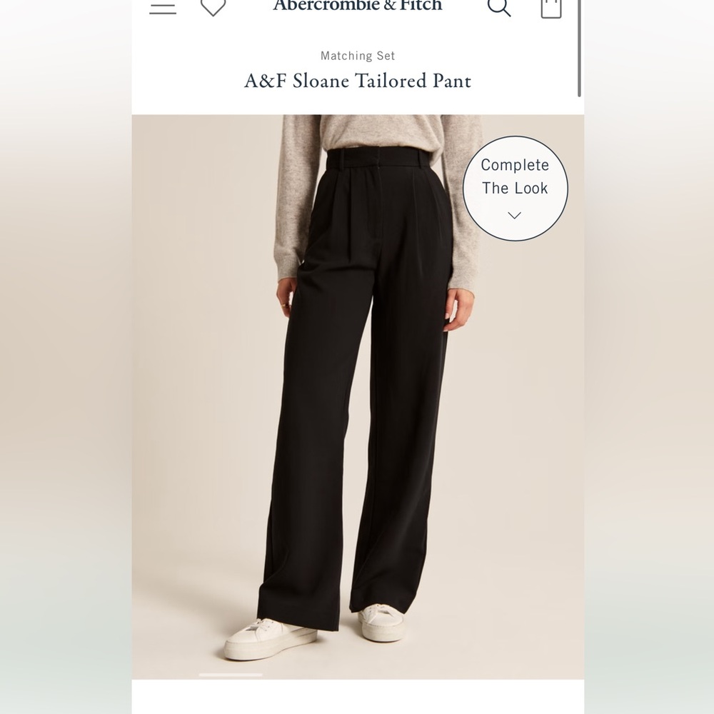 A&F Sloane Tailored Pant